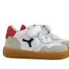 Babyschoenen Jongens^Shoesme Extreme Flex Sneaker White Grey Red
