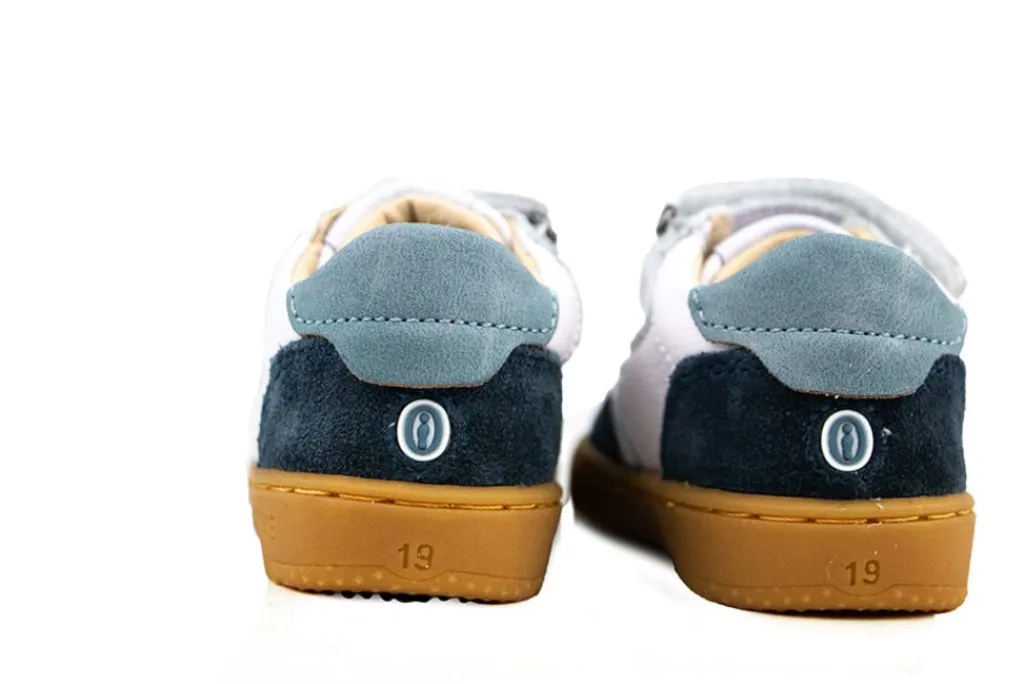 Babyschoenen Jongens^Shoesme Extreme Flex Sneaker White Dark Blue