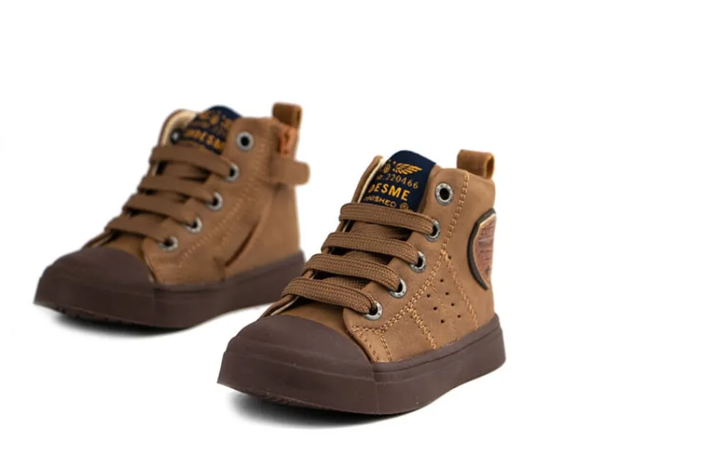 Sneakers^Shoesme Hoge Sneaker Brown