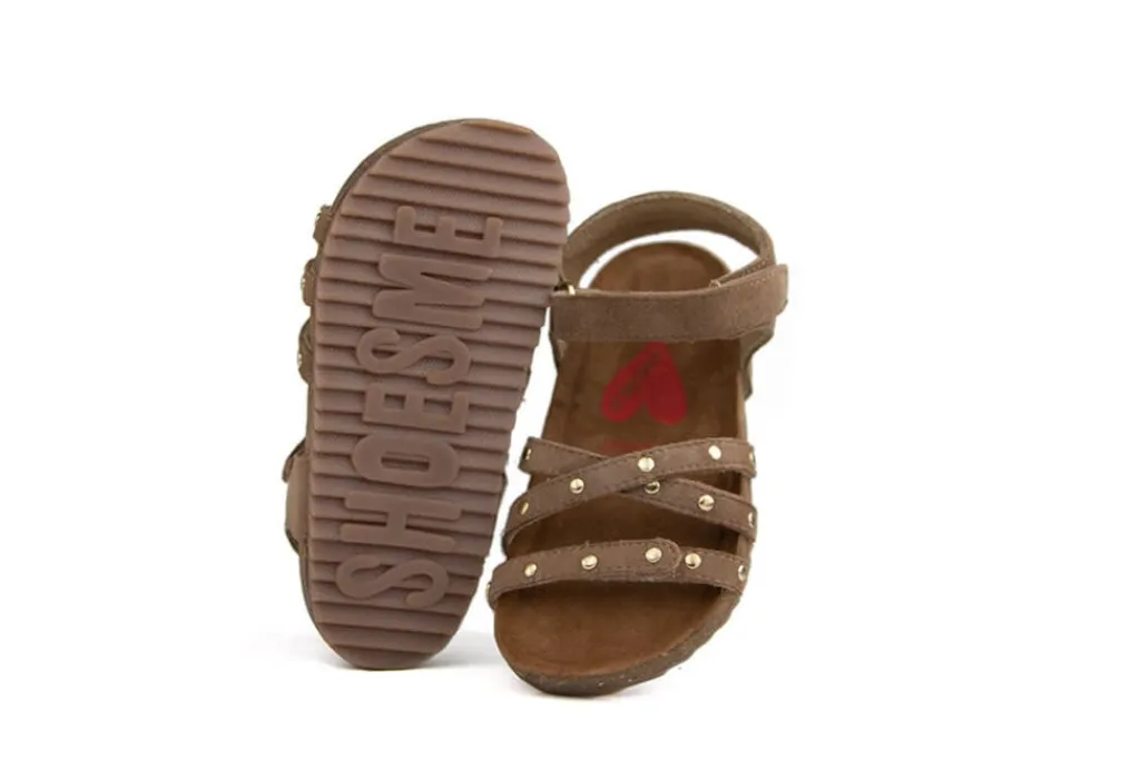 Sandalen | Sandalen En Slippers^Shoesme Sandaal Brown Studs