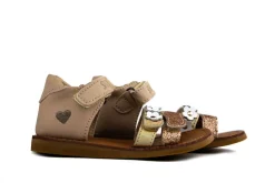 Sandalen | Sandalen En Slippers^Shoesme Sandaal Gold Beige Bloem