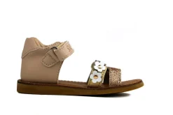 Sandalen | Sandalen En Slippers^Shoesme Sandaal Gold Beige Bloem