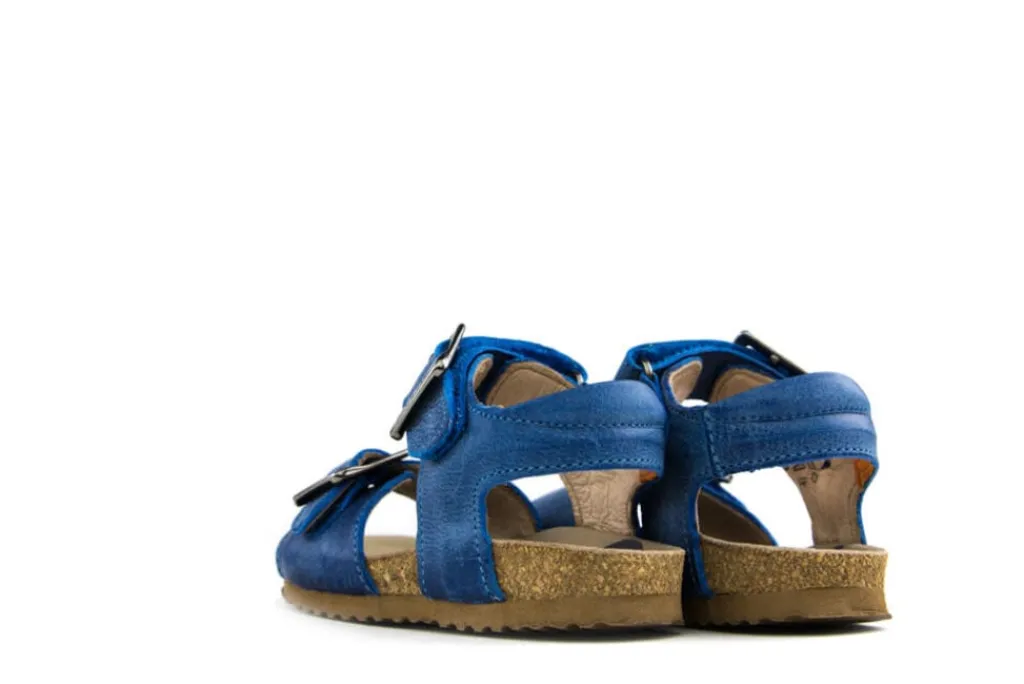 Sandalen | Sandalen En Slippers^Shoesme Sandaal Jeans Blauw Gesp