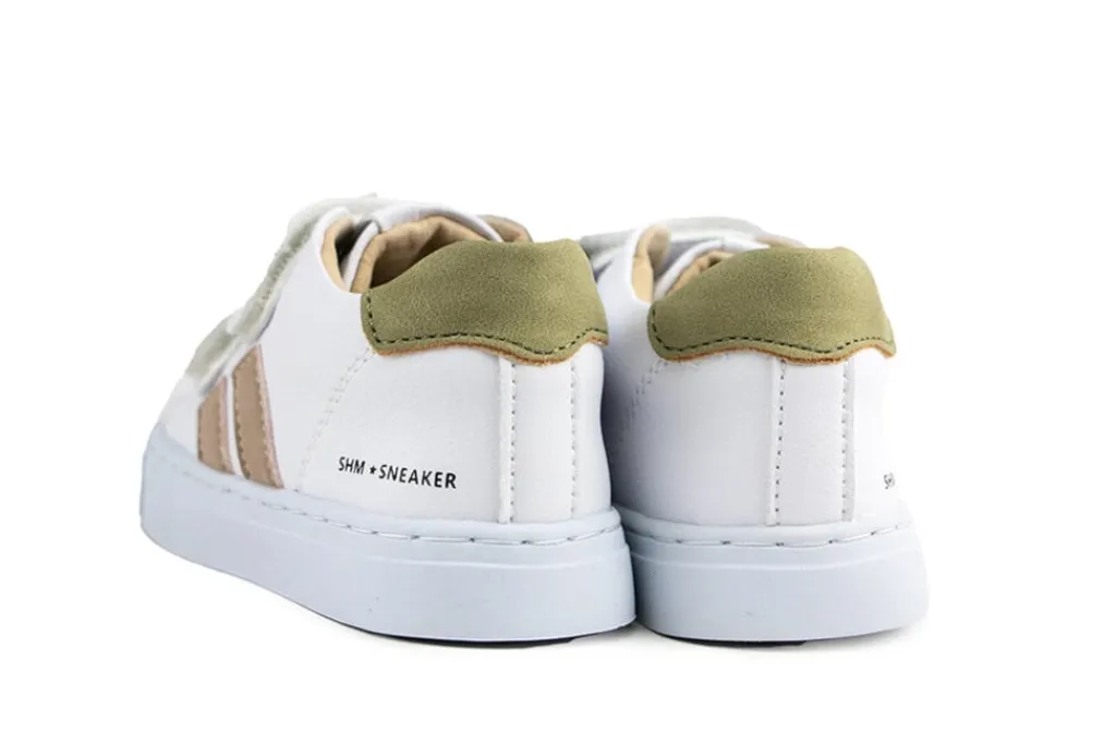 Klittenbandschoenen | Sneakers^Shoesme Sneaker Klittenband White Taupe