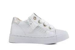 Sneakers^Shoesme Sneaker White Silver