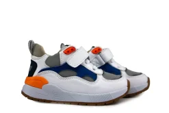 Sneakers^Shoesme Trainers White Blue Orange