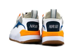 Sneakers^Shoesme Trainers White Blue Orange