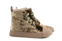 Veterboots En Bikerboots^Shoesme Veterboot Gold