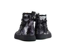 Veterboots En Bikerboots^Shoesme Veterboot Old Silver