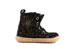 Veterboots En Bikerboots^Shoesme Veterboots Zwart Extreme Flex Bronze