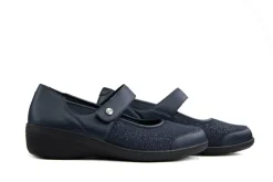 (klitten)bandschoenen | Wijdte J^Solidus Bandschoen Hedda Ocean Nightblue Bubble