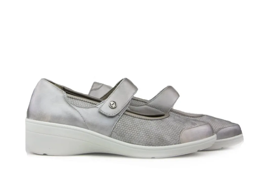 (klitten)bandschoenen | Wijdte J^Solidus Bandschoen Hedda Sasso Grey