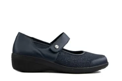 (klitten)bandschoenen | Wijdte J^Solidus Bandschoen Hedda Ocean Nightblue Bubble