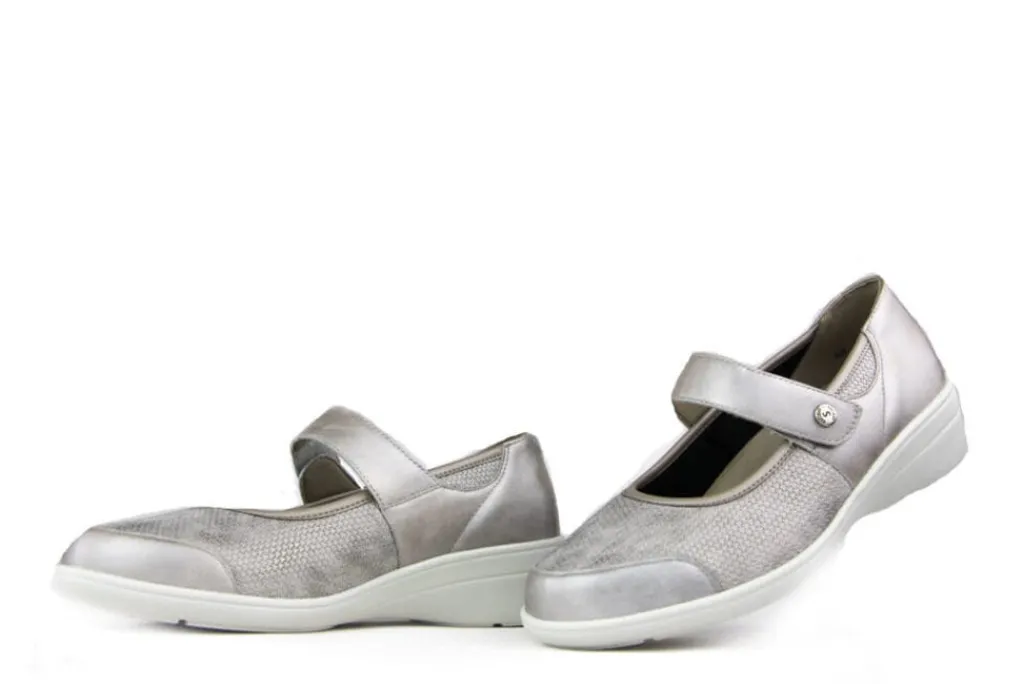 (klitten)bandschoenen | Wijdte J^Solidus Bandschoen Hedda Sasso Grey