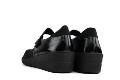 Wijdte H | (klitten)bandschoenen^Solidus Bandschoen Helia Schwarz