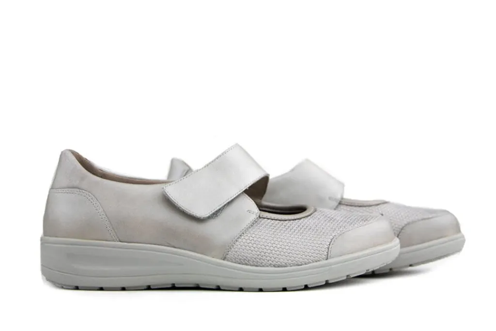 (klitten)bandschoenen | Wijdte K^Solidus Bandschoen Kate Sasso Grey Cable