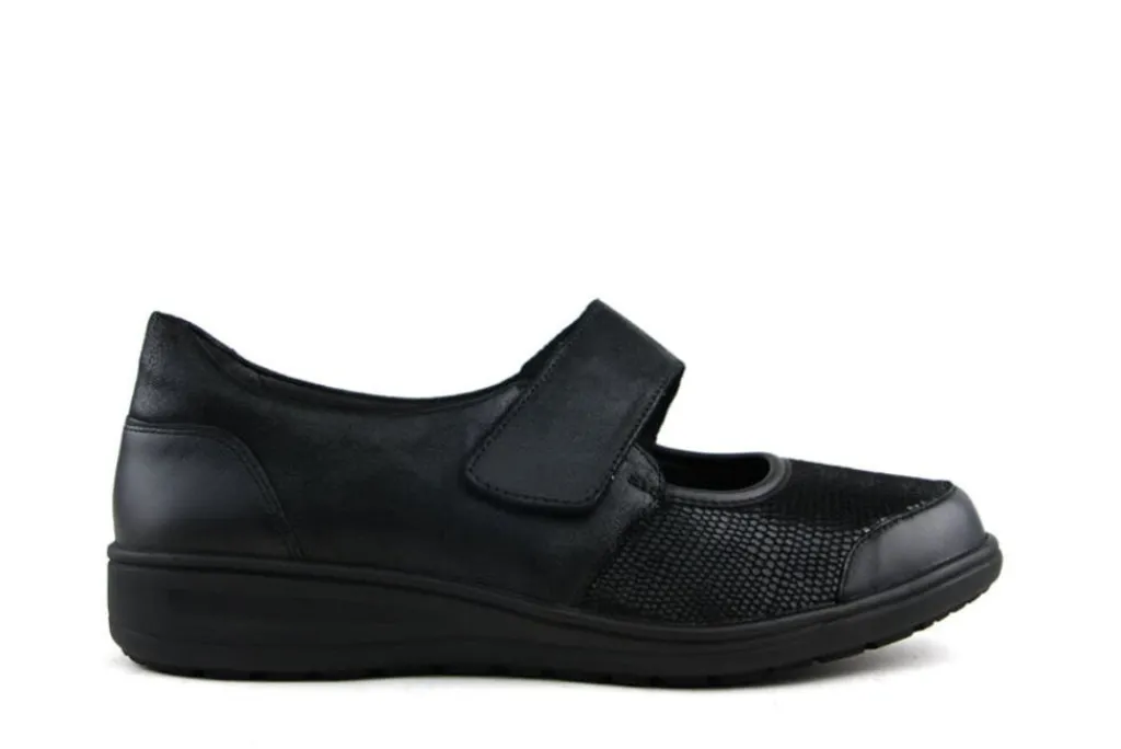 (klitten)bandschoenen | Wijdte K^Solidus Bandschoen Kate Schwarz