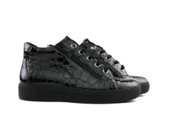 Veterschoenen | Wijdte K^Solidus Hoge Veterschoen Kaja Fianco Space Ardesia