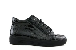Veterschoenen | Wijdte K^Solidus Hoge Veterschoen Kaja Fianco Space Ardesia
