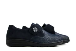 (klitten)bandschoenen | Wijdte K^Solidus Klittenband Blauw Kate Night Bubble