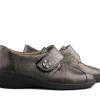 Wijdte J | (klitten)bandschoenen^Solidus Klittenband Hedda Platin Anthrazit Almus