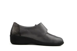 (klitten)bandschoenen | Wijdte J^Solidus Klittenband Hedda Anthrazit Canapa J