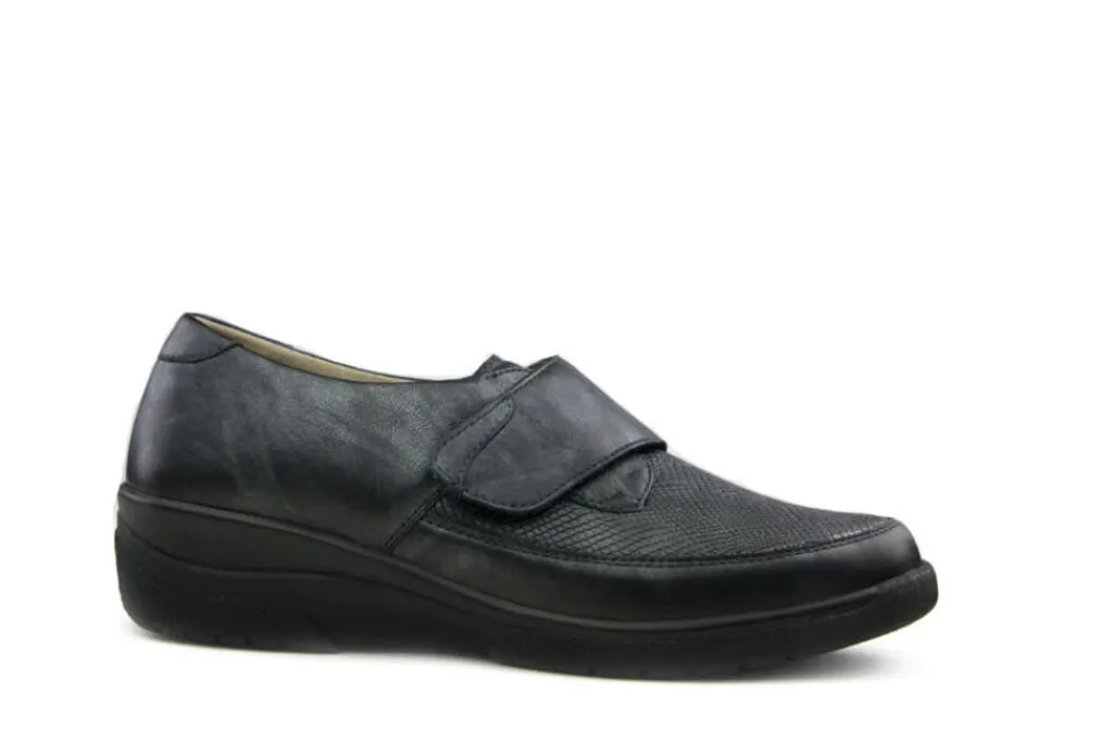 (klitten)bandschoenen | Wijdte K^Solidus Klittenband Hedda Perlato Antraciet