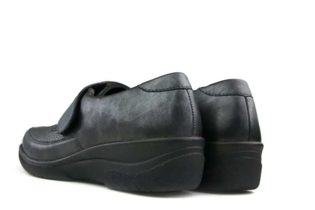 (klitten)bandschoenen | Wijdte K^Solidus Klittenband Hedda Perlato Antraciet