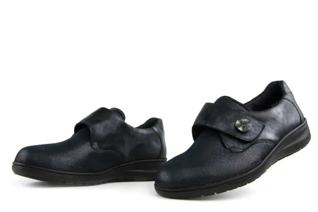 (klitten)bandschoenen | Wijdte K^Solidus Klittenband Kate Follonica Grey