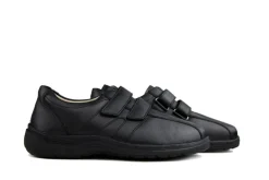 Klittenbandschoenen^Solidus Klittenband Natura Man Schwarz