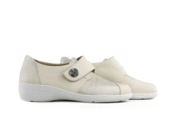(klitten)bandschoenen | Wijdte J^Solidus Klittenbandschoenen Beige Hedda Cigno Treccia