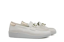 Wijdte K | Loafers^Solidus Loafer Kathy Hielo Platino K