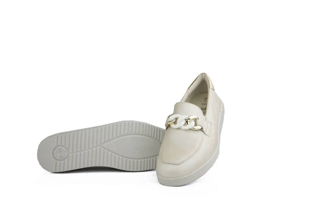 Wijdte K | Loafers^Solidus Loafer Kathy Hielo Platino K