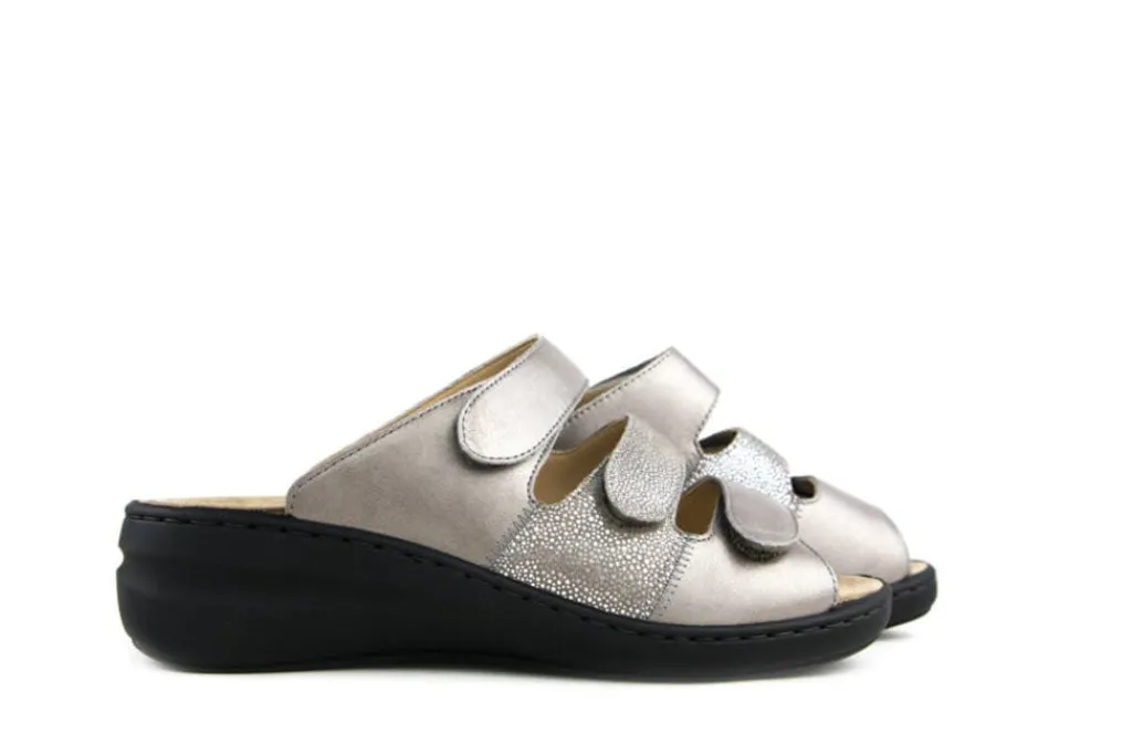 Sandalen En Slippers | Wijdte H^Solidus Muilen Taupe Spezial Efeso Marmo