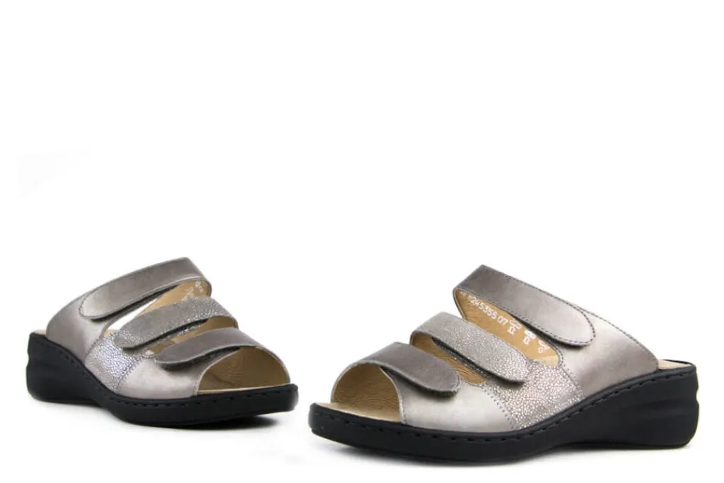 Sandalen En Slippers | Wijdte H^Solidus Muilen Taupe Spezial Efeso Marmo