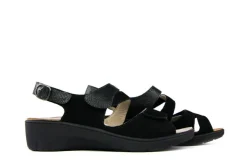 Sandalen En Slippers | Wijdte G^Solidus Sandaal Gina Schwarz G