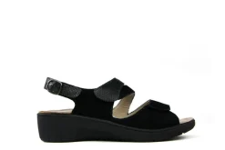 Sandalen En Slippers | Wijdte G^Solidus Sandaal Gina Schwarz G