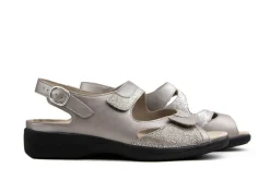Sandalen En Slippers | Wijdte H^Solidus Sandaal Lia Marmo Taupe Mini