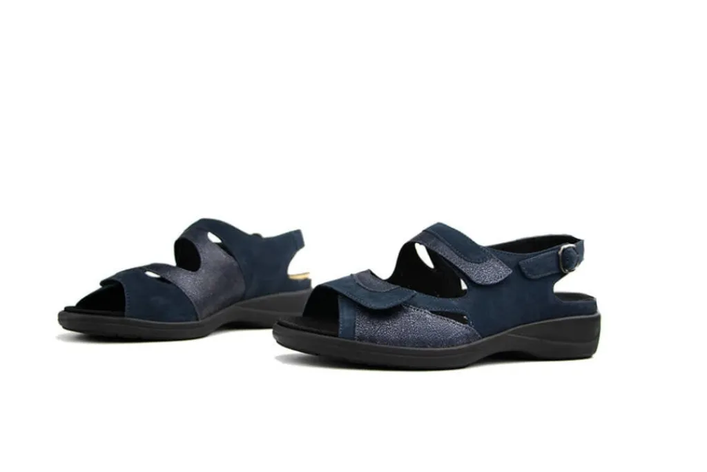 Sandalen En Slippers | Wijdte H^Solidus Sandaal Lia Ocean Serenity H