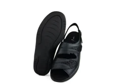 Wijdte M | Sandalen^Solidus Sandaal Moni Paris Schwarz