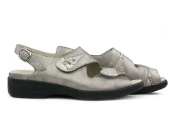 Sandalen En Slippers | Wijdte H^Solidus Sandalen Lia Marmo Fango Queen