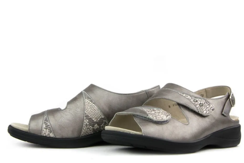 Sandalen En Slippers | Wijdte H^Solidus Sandalen Lia Marmo Fango Queen
