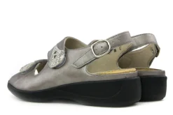 Sandalen En Slippers | Wijdte H^Solidus Sandalen Lia Marmo Fango Queen
