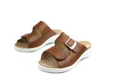 Sandalen En Slippers | Wijdte G^Solidus Slipper Spezial Cristallino Cognac