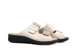 Sandalen En Slippers | Wijdte G^Solidus Slipper Wellness Spezial Akoya Champagne