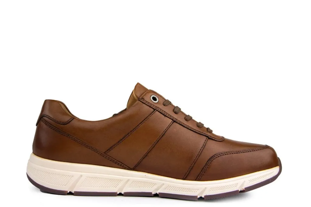Sneakers^Solidus Sneaker Kai Rake Cognac