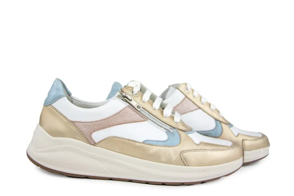 Sneakers | Wijdte K^Solidus Sneaker Kitty Fashion Gold Multi