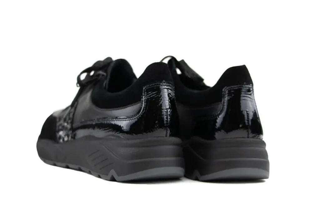 Sneakers | Wijdte M^Solidus Sneaker Mia Schwarz Multi