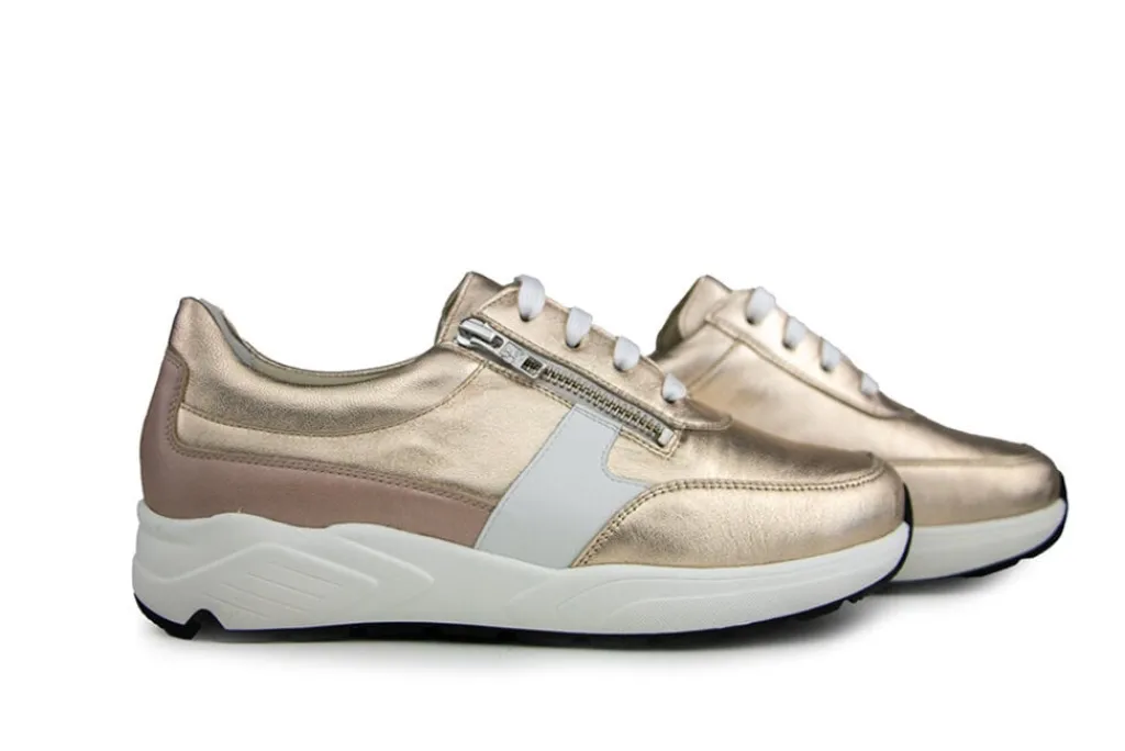 Wijdte M | Sneakers^Solidus Sneaker Mia Sonic Platino Multi M