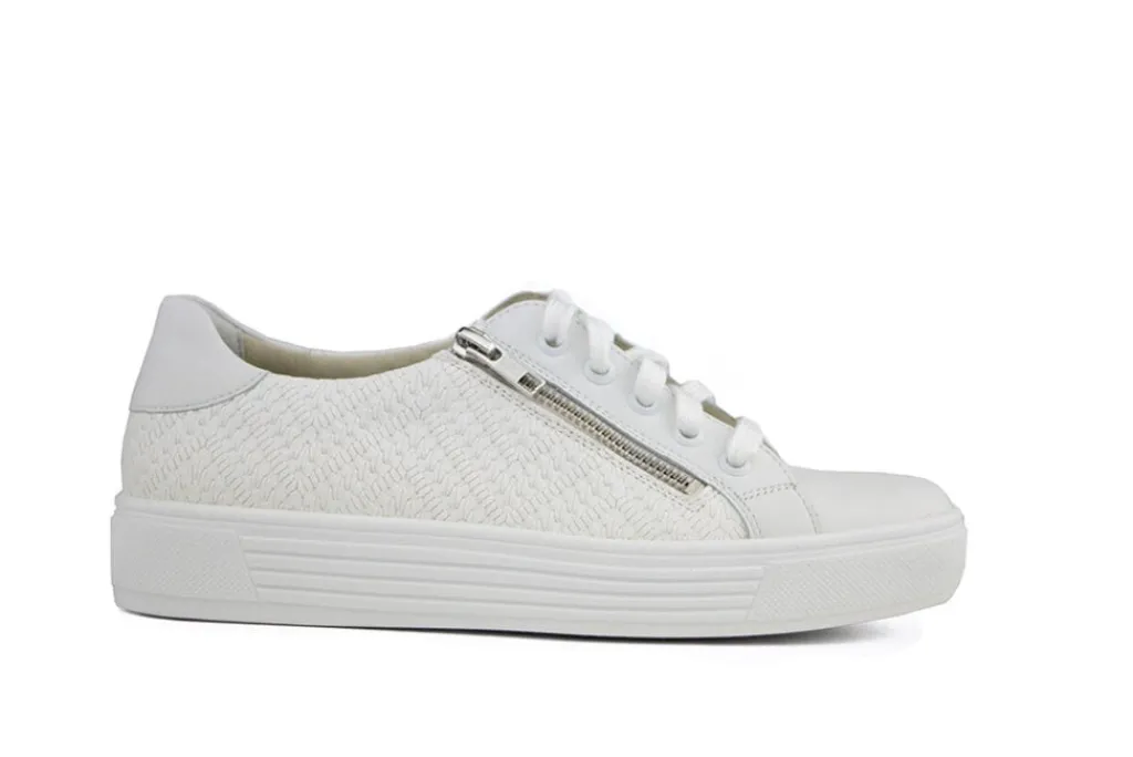 Sneakers | Wijdte H^Solidus Sneakers Hazel Wit Davidson H